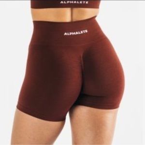 Alphalete Amplify OG 3.5 inch shorts copper. Brand new